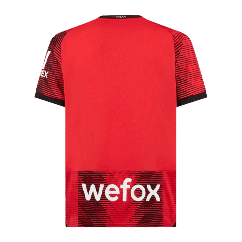 RAFA LEÃO #10 AC Milan Home Jersey 2023/24