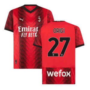 ORIGI #27 AC Milan Home Jersey 2023/24