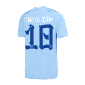 GREALISH #10 Camisola interior com impressão da digressão japonesa do Manchester City 2023/24