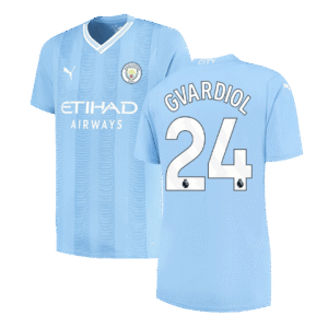 GVARDIOL #24 Manchester City Home Jersey 2023/24