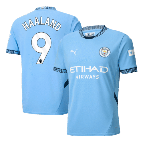 HAALAND #9 Manchester City Home Soccer Jersey 2024/25