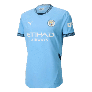 RODRIGO #16 Manchester City Home Authentic Soccer Jersey 2024/25