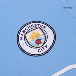 CHAMPIONS #24 Manchester City Home Soccer Jersey 2024/25