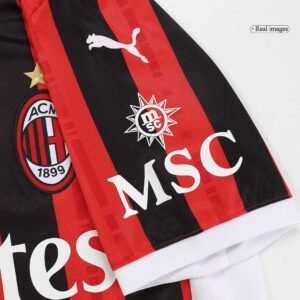 PULISIC #11 AC Milan Home Soccer Jersey 2024/25 - UCL