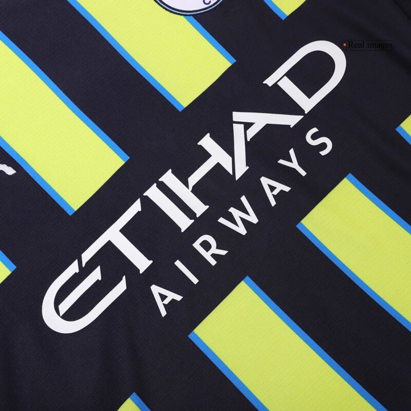 HAALAND #9 Manchester City Away Soccer Jersey 2024/25 - UCL