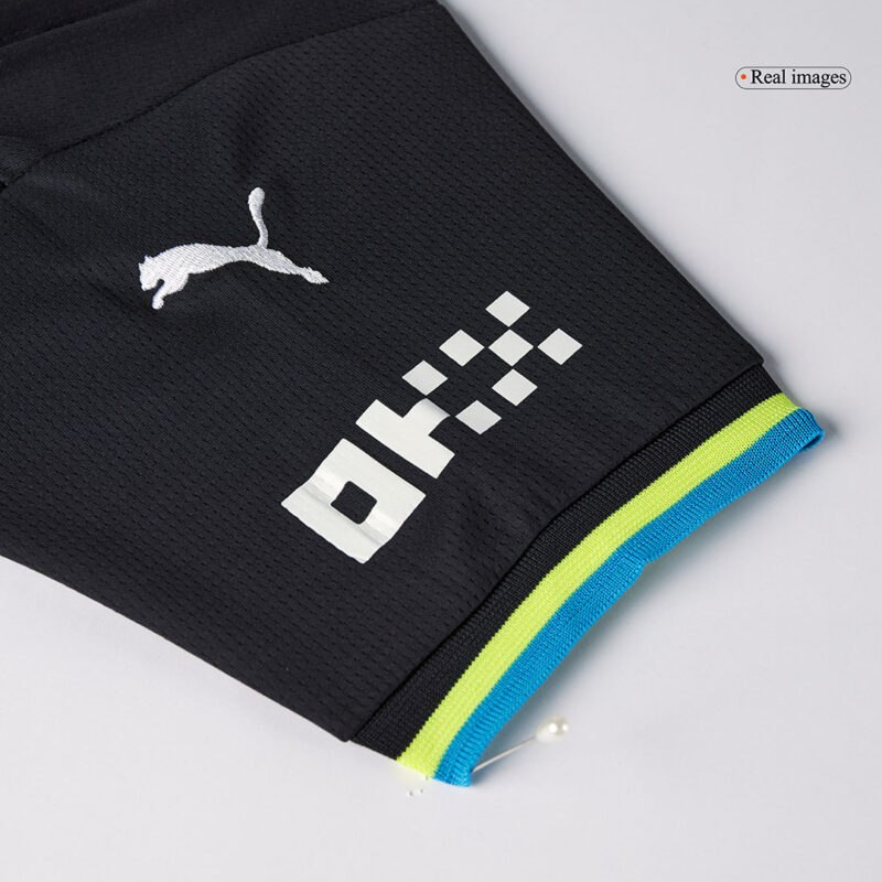 Manchester City Away Kids Soccer Jerseys Kit 2024/25