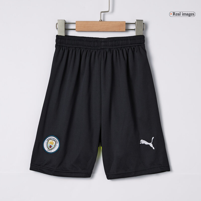 Manchester City Away Kids Soccer Jerseys Kit 2024/25