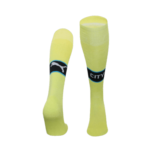 Manchester City Away Soccer Socks 2024/25 Kids