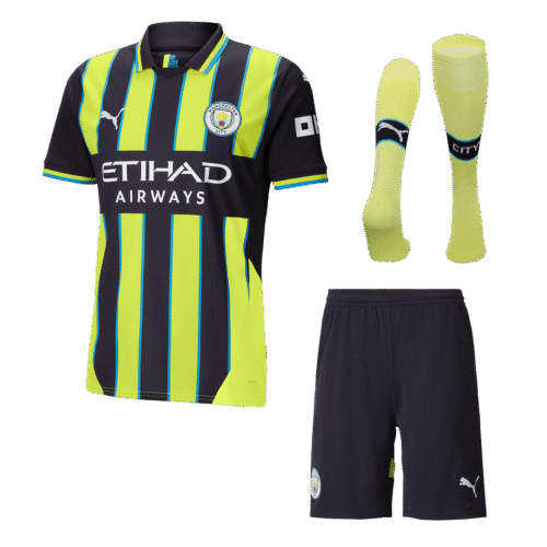 Manchester City Away Jerseys Full Kit 2024/25