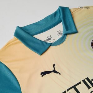 Manchester City Fourth Away Kids Soccer Jerseys Kit 2024/25- Definitely City (UCL)
