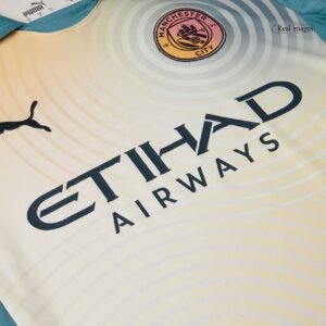 RODRIGO #16 Manchester City Fourth Away Soccer Jersey 2024/25- Definitivamente City (UCL)