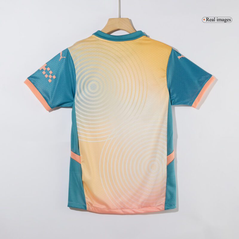 Manchester City Fourth Away Authentic Soccer Jersey 2024/25- Definitely City (UCL)