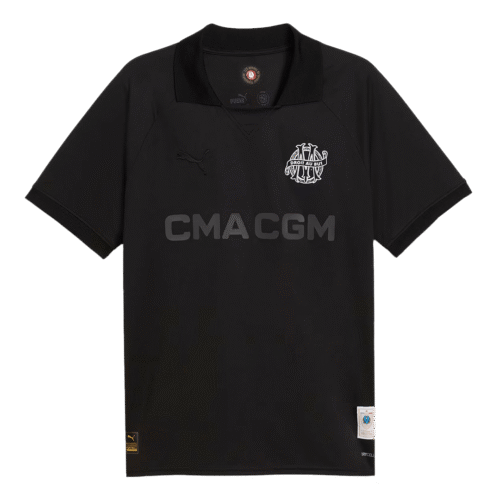 Marseille Goalkeeper Soccer Jersey 2024/25 Black - 125th Anniversary