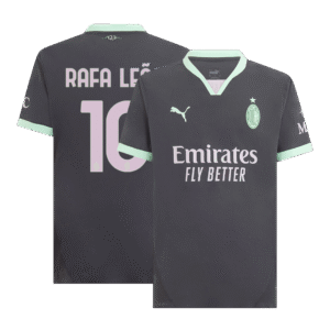 RAFA LEÃO #10 AC Milan Third Away Authentic Soccer Jersey 2024/25