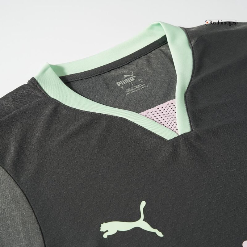 PULISIC #11 Terceira camisola de futebol autêntica do AC Milan 2024/25