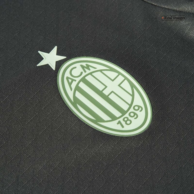 PULISIC #11 Terceira camisola de futebol autêntica do AC Milan 2024/25