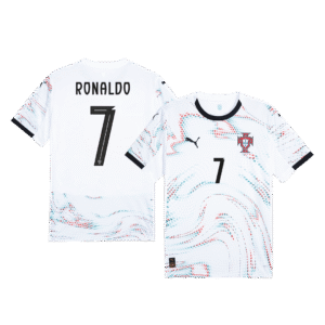 RONALDO #7 Portugal Away Soccer Jersey 2025
