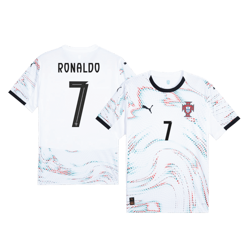 RONALDO #7 Portugal Away Soccer Jersey 2025