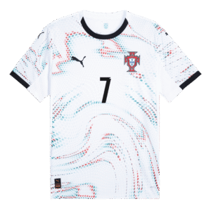 RONALDO #7 Portugal Away Soccer Jersey 2025