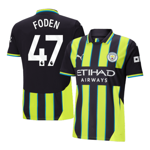 FODEN #47 Manchester City Away Soccer Jersey 2024/25