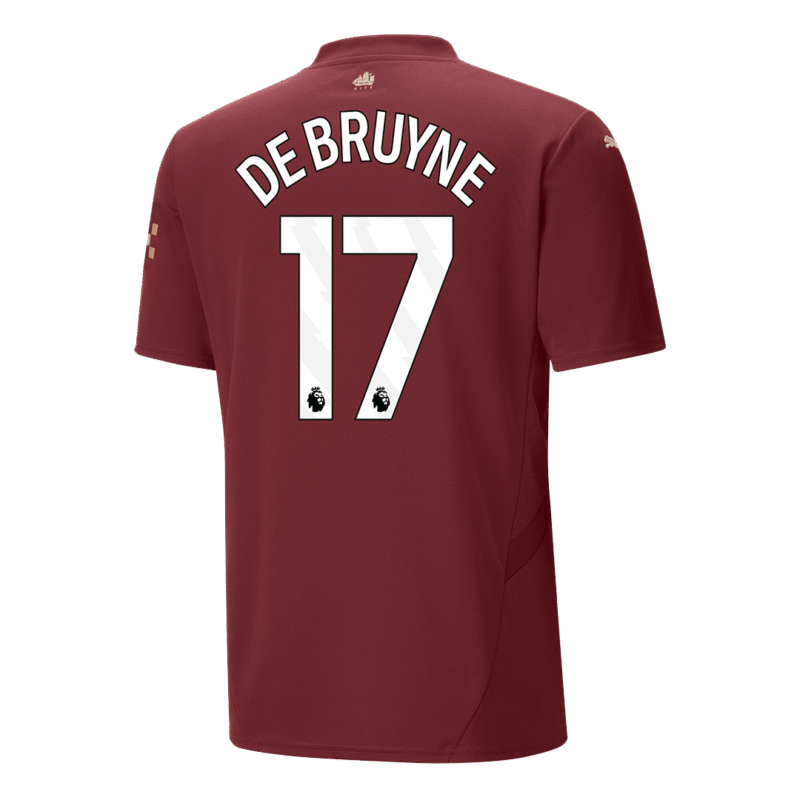 DE BRUYNE #17 Manchester City Third Away Soccer Jersey 2024/25