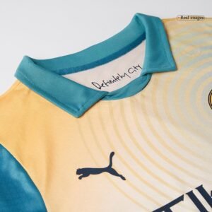 DE BRUYNE #17 Manchester City Fourth Away Authentic Soccer Jersey 2024/25 - Definitely City