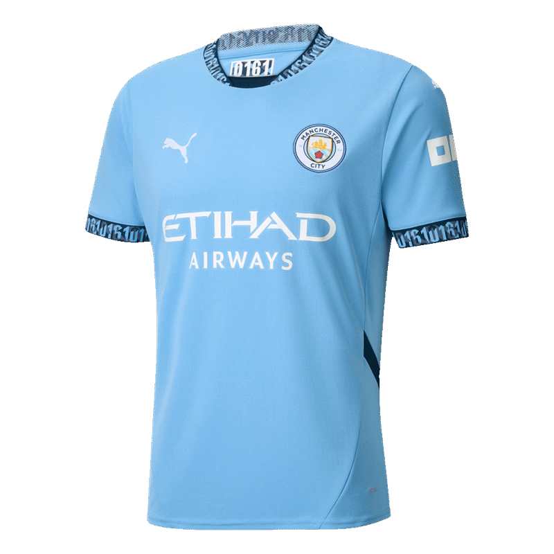 MARMOUSH #7 Manchester City Home Soccer Jersey 2024/25