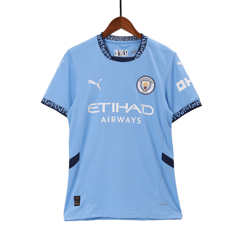MARMOUSH #7 Manchester City Home Soccer Jersey 2024/25