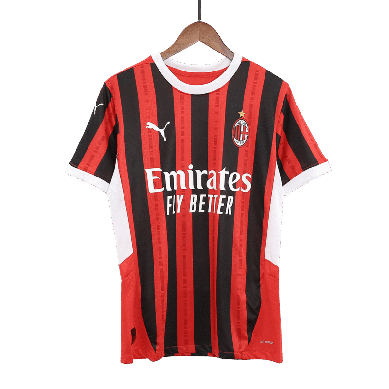 GIMENEZ #7 AC Milan Home Authentic Soccer Jersey 2024/25