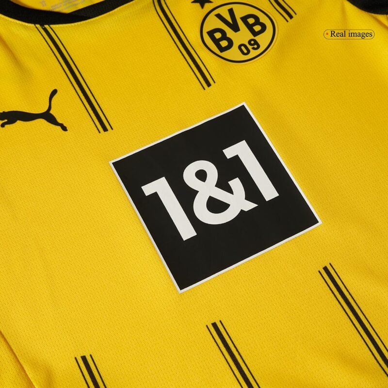 Borussia Dortmund Home Kids Soccer Jerseys Kit 2024/25