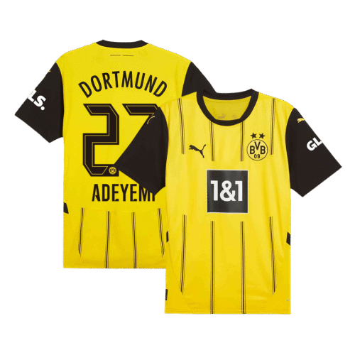 ADEYEMI #27 Borussia Dortmund Home Soccer Jersey 2024/25