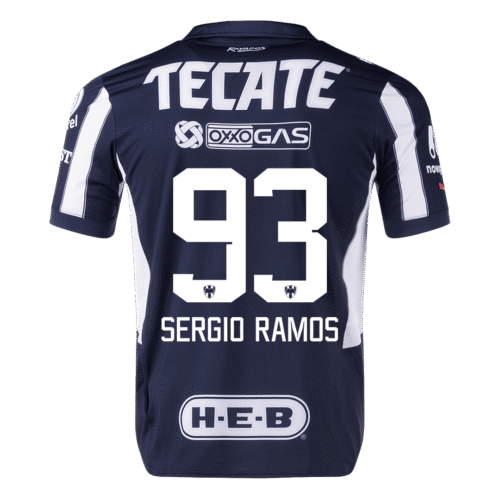 SERGIO RAMOS #93 Monterrey Home Authentic Soccer Jersey 2024/25