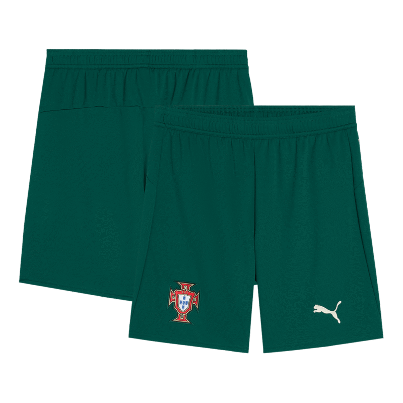 Portugal Home Soccer Shorts 2025
