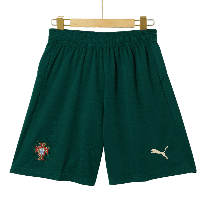Portugal Home Soccer Shorts 2025