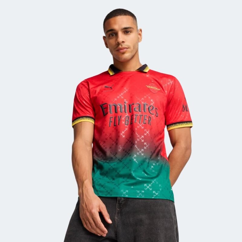 AC Milan Fourth Away Goalkeeper Soccer Jersey 2024/25 Red