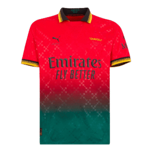 AC Milan Fourth Away Goalkeeper Soccer Jersey 2024/25 Red