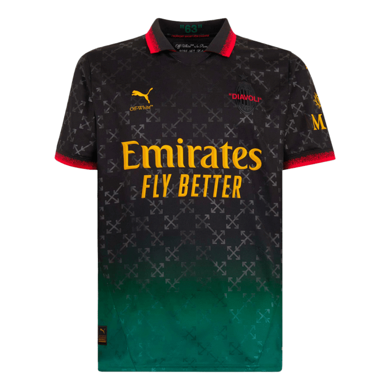 "THEO" #19 AC Milan Fourth Away Soccer Jersey 2024/25