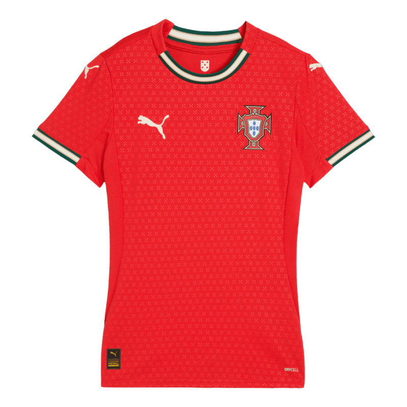 Maillot domicile Portugal femme 2025