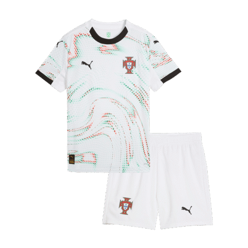 Portugal Away Kids Soccer Jerseys Kit 2025