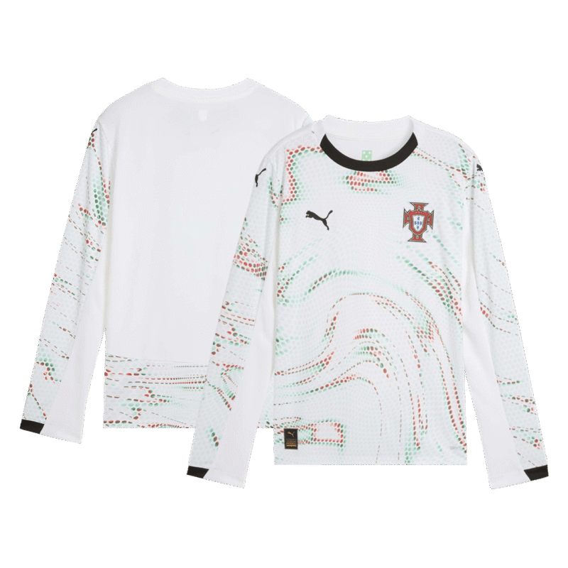 Portugal Away Long Sleeve Soccer Jersey 2025