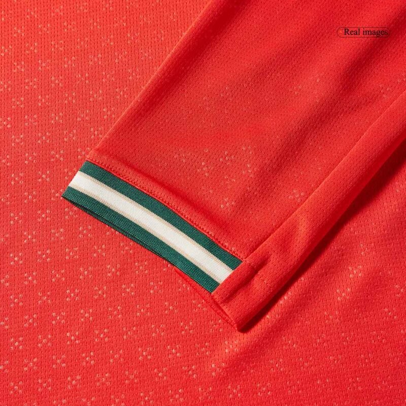 RONALDO #7 Portugal Home Langarm Fußballtrikot 2025