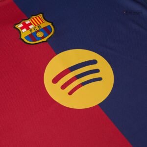 RAPHINHA #11 Barcelona Home Soccer Jersey 2024/25 - UCL(Spotify Logo Without Text)