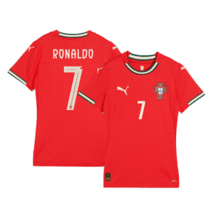 RONALDO #7 Women's Portugal Home Jersey 2025