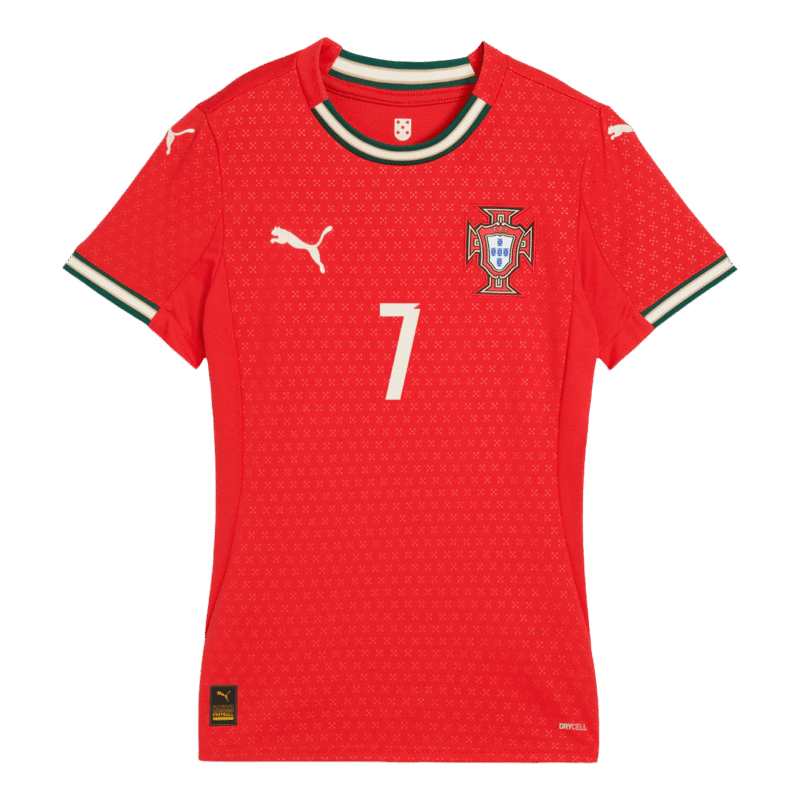 RONALDO #7 Women's Portugal Home Jersey 2025