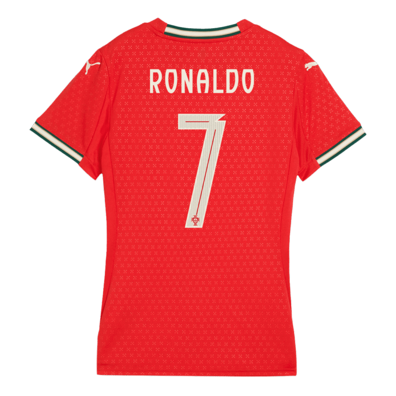 RONALDO #7 Women's Portugal Home Jersey 2025