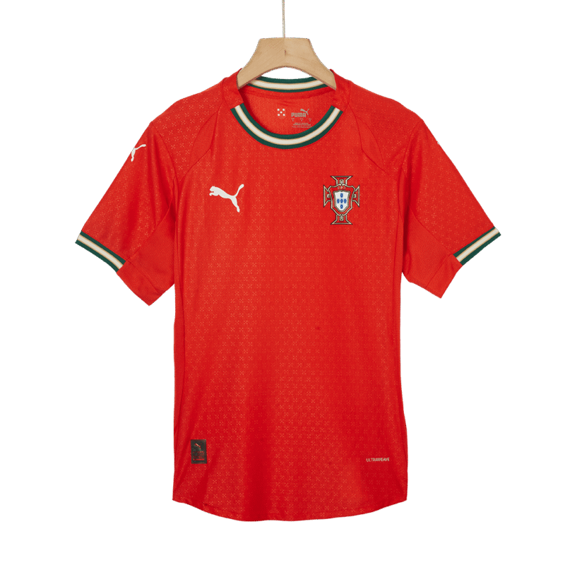 RONALDO #7 Portugal Home Authentic Soccer Jersey 2025