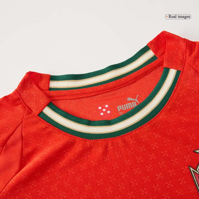 RONALDO #7 Portugal Home Authentic Soccer Jersey 2025