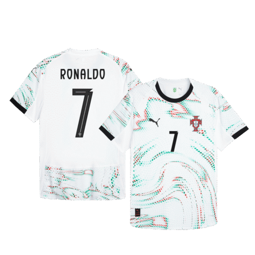 RONALDO #7 Portugal Auswärts Authentisch Fußballtrikot 2025