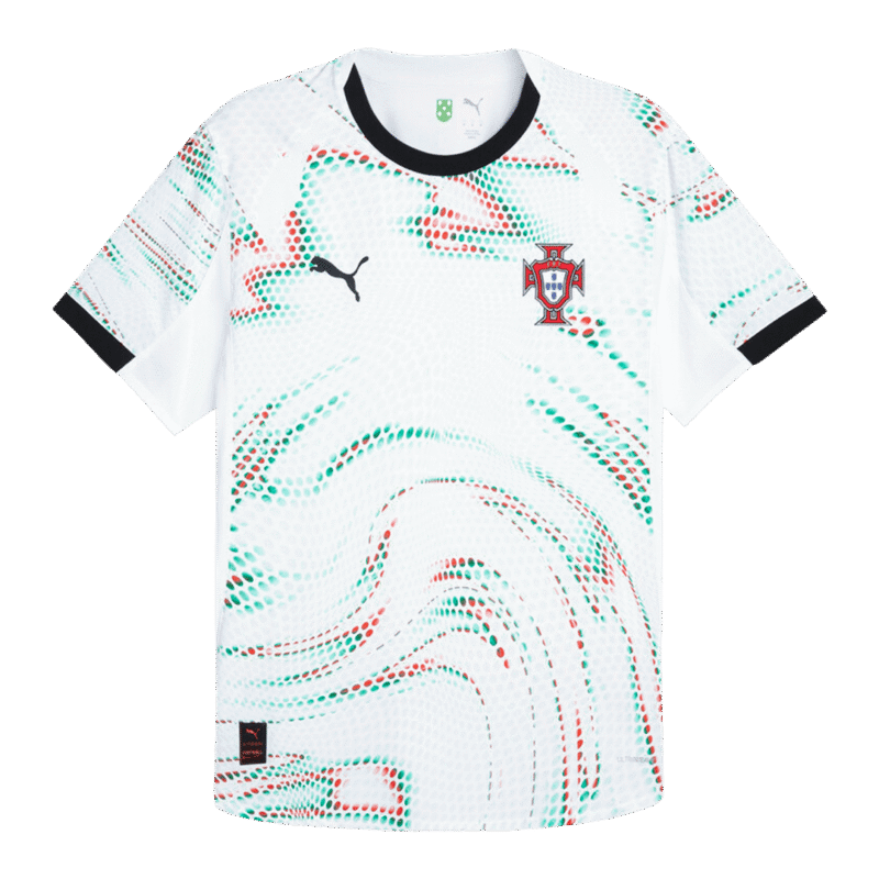RONALDO #7 Portugal Away Authentic Soccer Jersey 2025