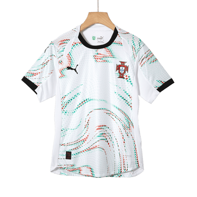 RONALDO #7 Portugal Away Authentic Soccer Jersey 2025
